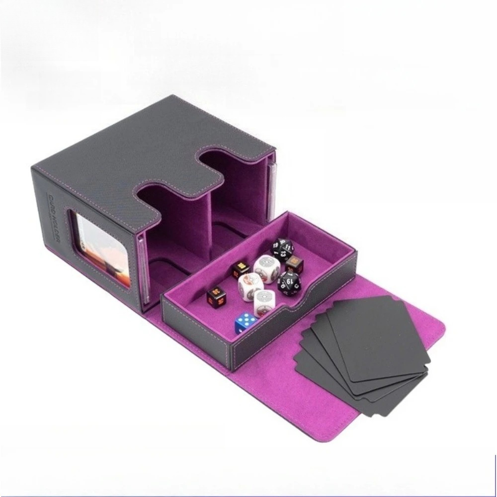 Card Game Deck - Card Deck Box , Large Capacity