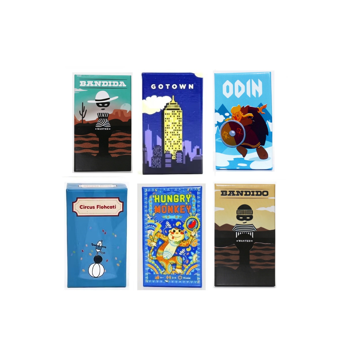 Board Game Azul - Hungry Monkey | Circus Flohcati |