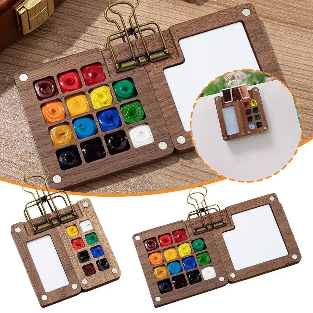 Miniature Painting Set - 8 / 15 Grid Portable Sketchbook