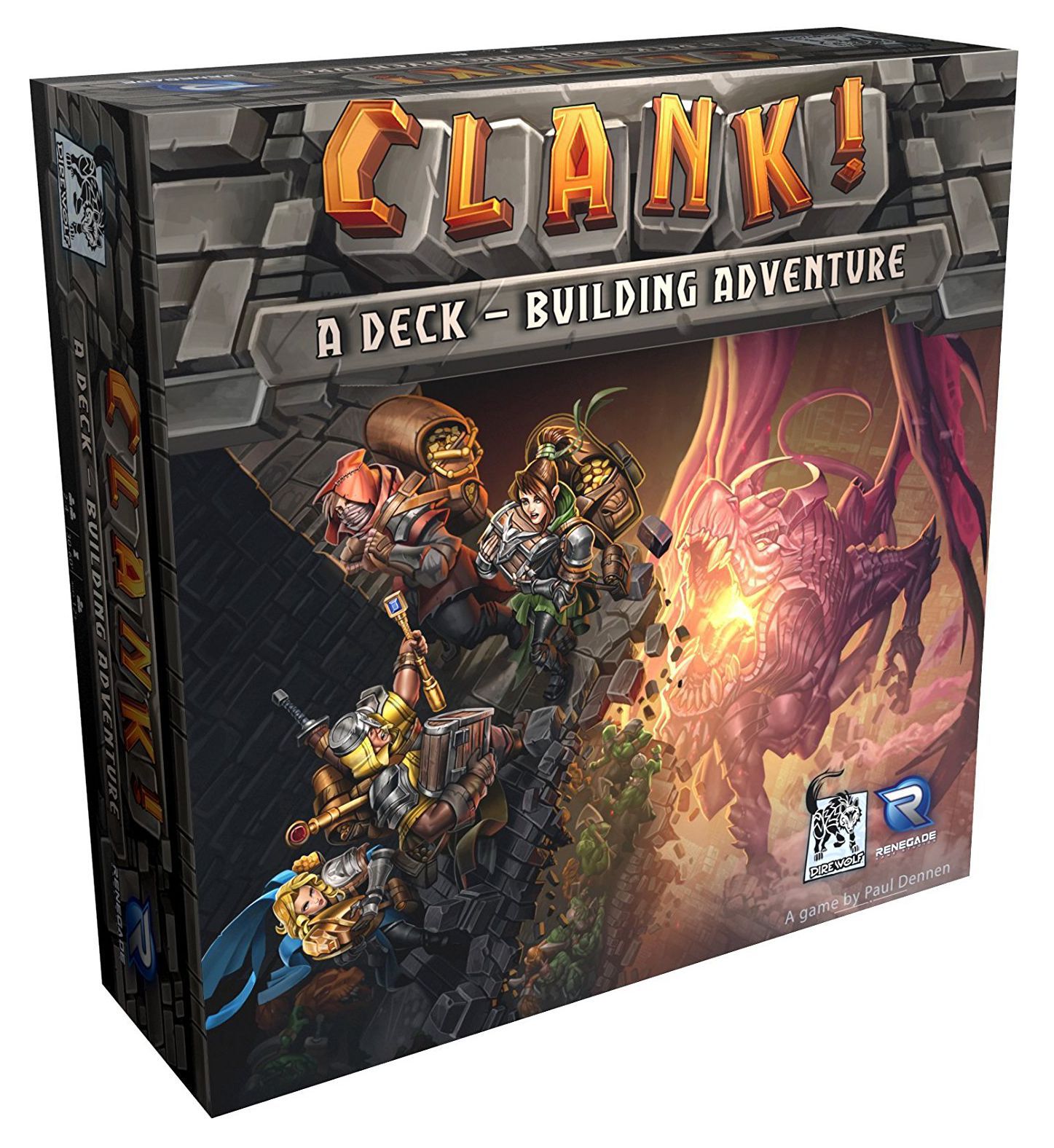 Board Game Heat - Renegade Game Studios Clank！The Deck Building