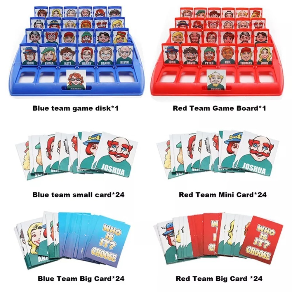 Board Game Guess Who - Guess Who? Board Game with Classic