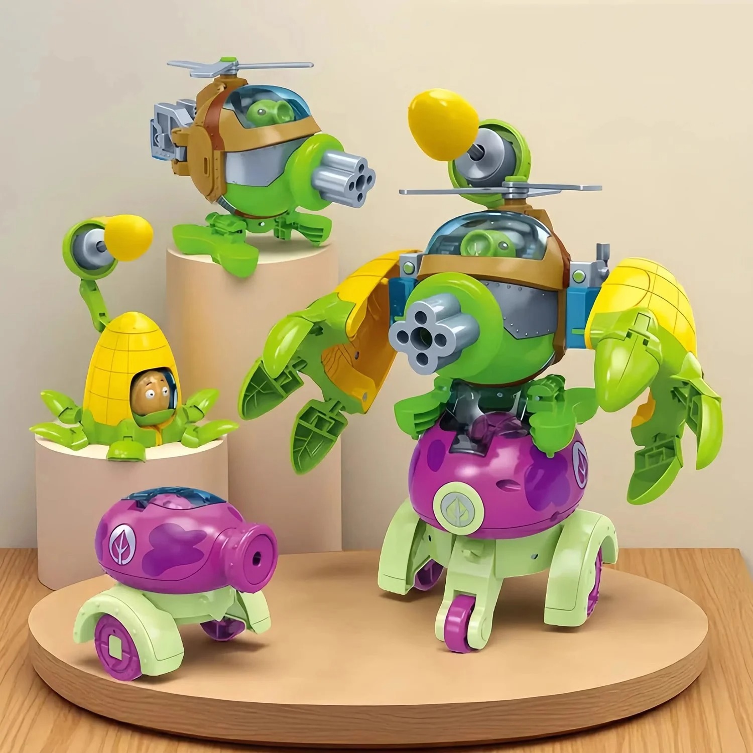 Board Game Zombie - 2025 New Plants vs. Zombies Robot