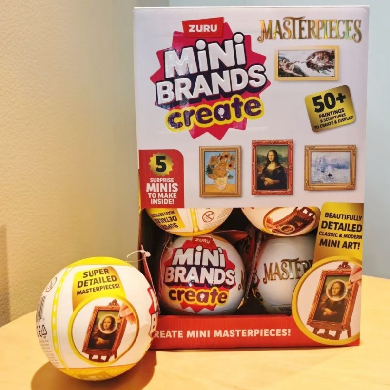 Miniature Painting Set - Hot Zuru Five Fold Surprise Ball