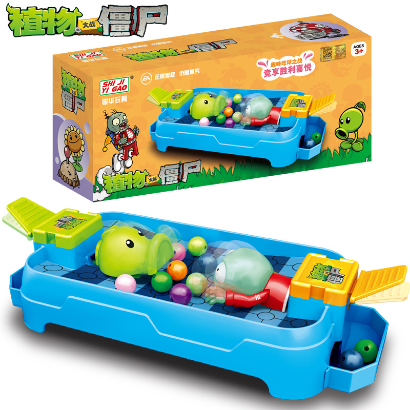 Board Game Zombie - Plants VS. Zombies Fun Eating Peas
