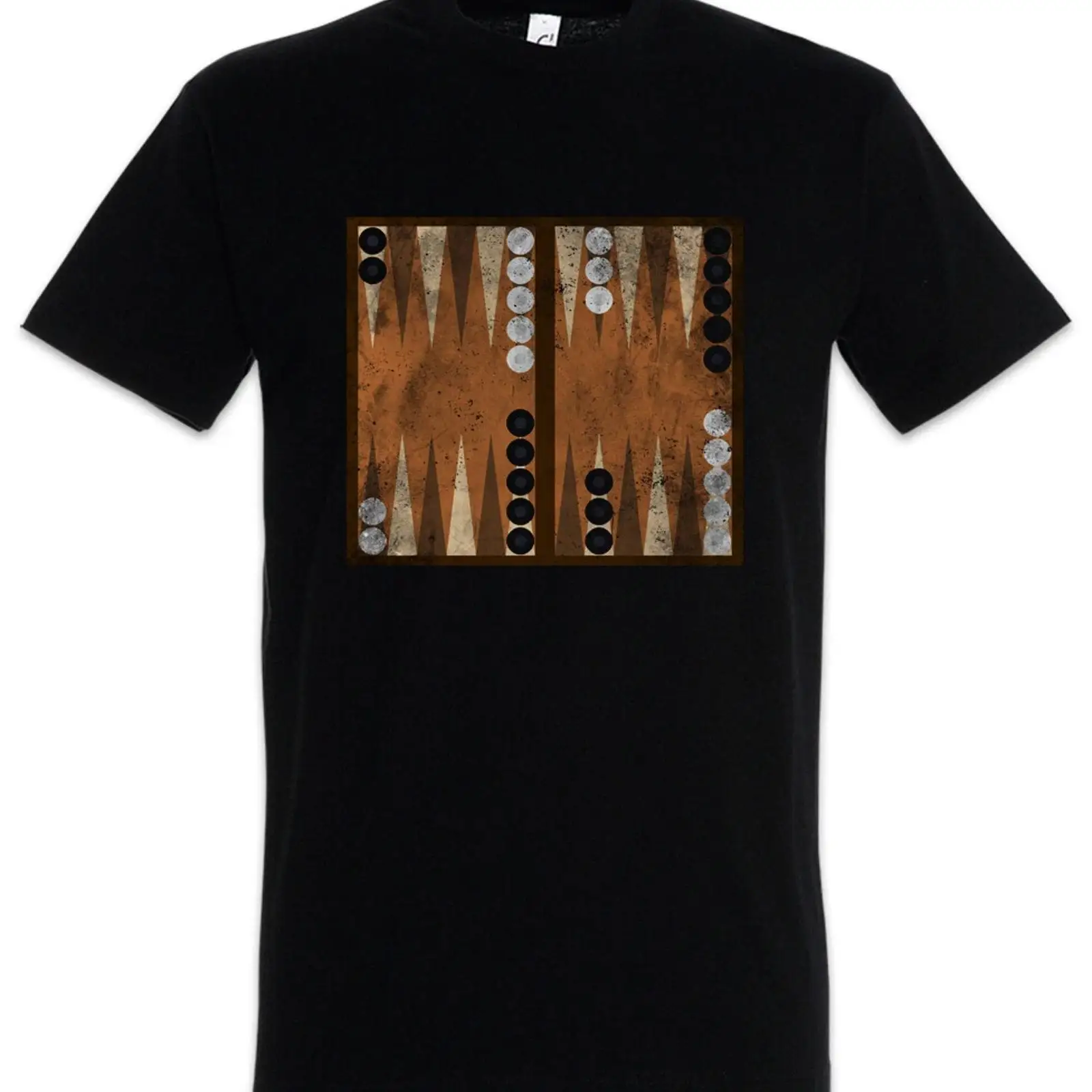 Board Game Geek - Backgammon Board T Shirt Game Gamer