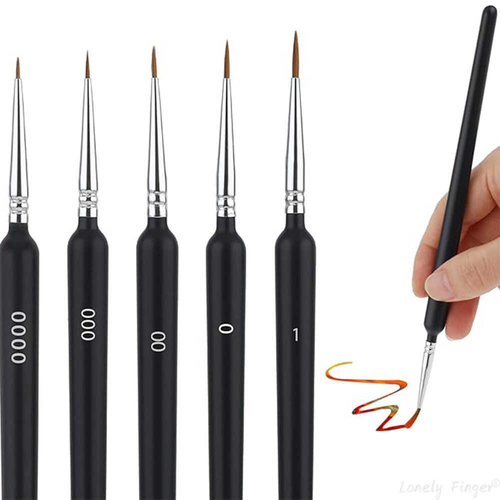 Miniature Painting Set - 5/11Pcs Paint Brushes Set, Artist Fine