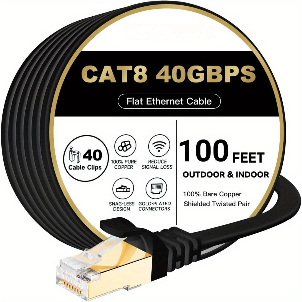 Board Game Geek - Cat8 Ethernet Cable, Flat Design, Internet