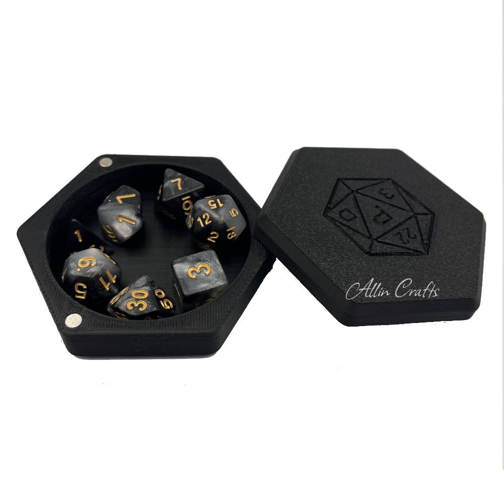 Board Game Roleplay - DND Dice tray, Dice box for