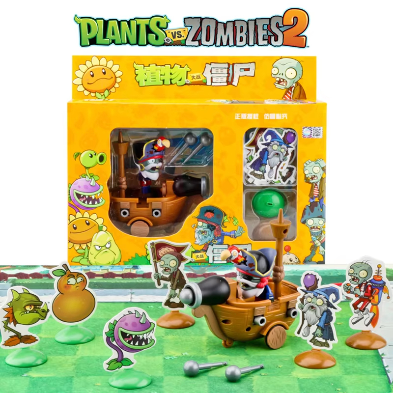 Board Game Zombie - Plants Vs Zombies 2 Pirate Ship