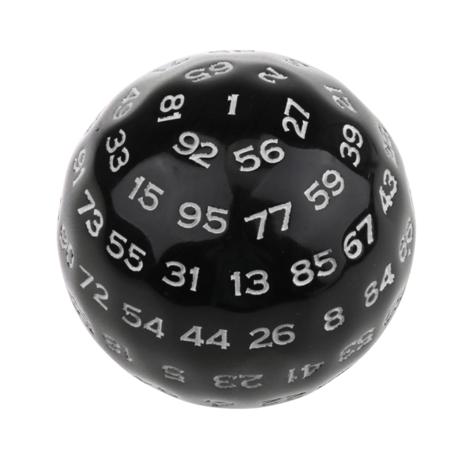 100 Sided Acrylic Dices D100 D - Board Game Roleplay review and price