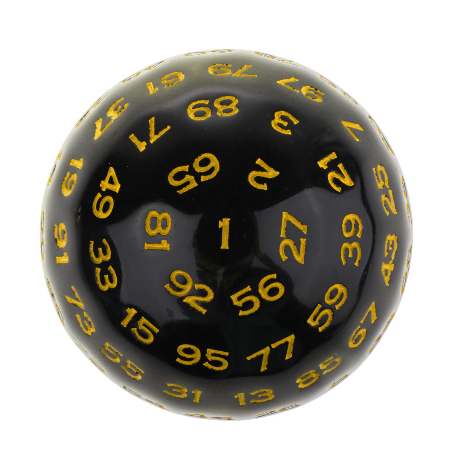 100 Sided Acrylic Dices D100 D - Board Game Roleplay review and price