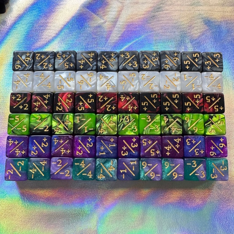 16mm Plus Minus Dice Number 16 - Game Token Counter review and price