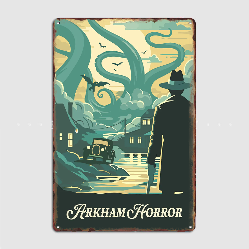 Arkham Horror Board Game Inspi - Board Game Horror review and price