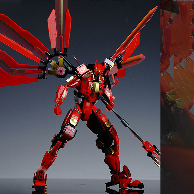 511pcs Red Mecha Assembly Buil - Board Game Unmatched review and price