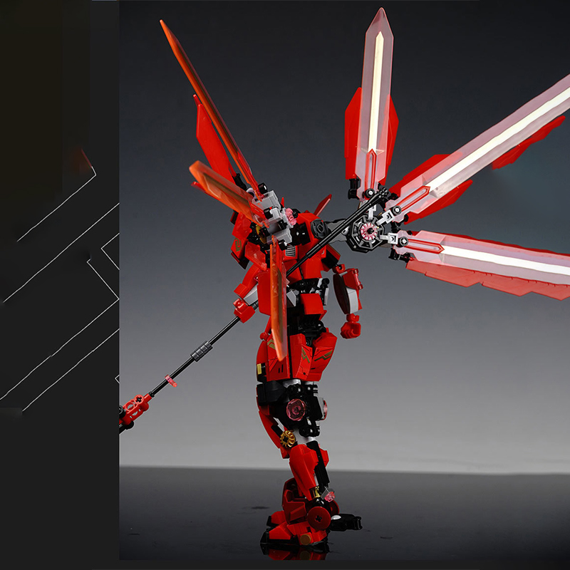 511pcs Red Mecha Assembly Buil - Board Game Unmatched review and price