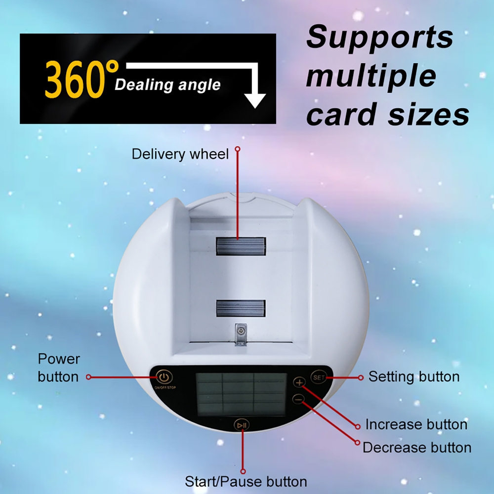 Automatic Card Dealer Machine  - Card Game Deck review and price