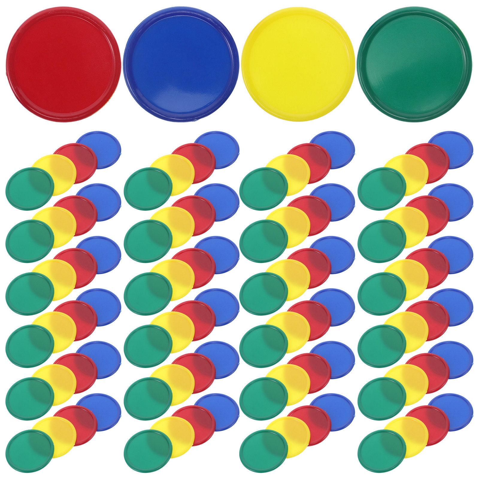 1set 1Set Transparent Blank Pl - Game Token Counter review and price