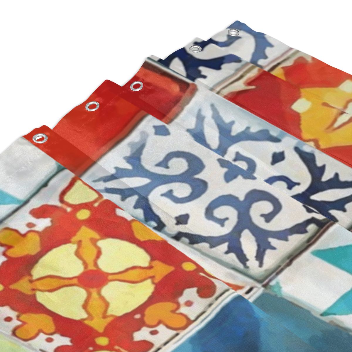 Colorful Azulejos Tiles From A - Board Game Azul review and price