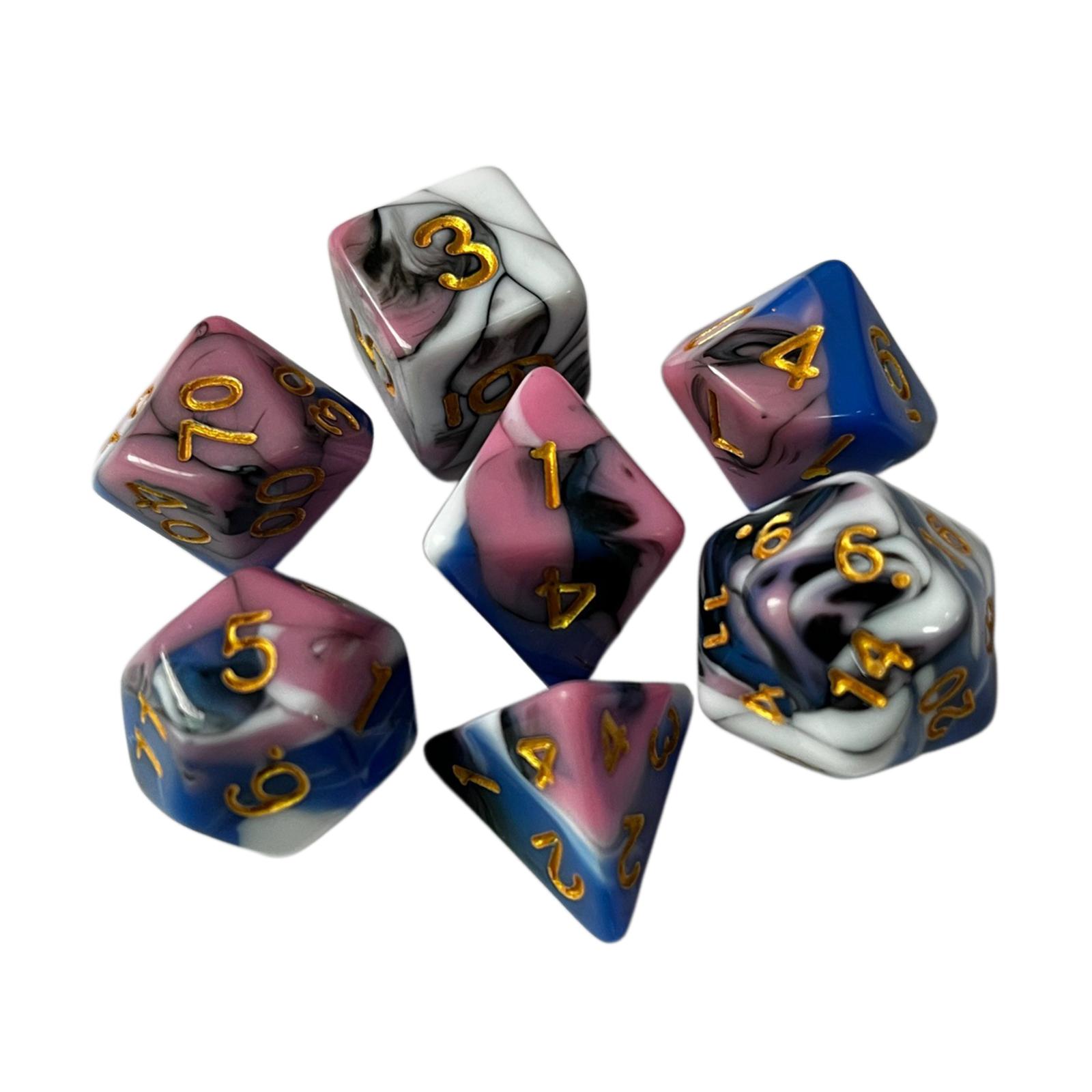 Acrylic Engraved Polyhedral Di - Board Game Roleplay review and price