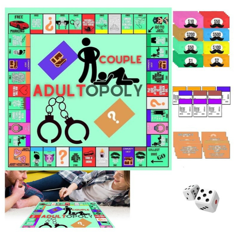 Couple Chessboard Monopolys Pa - Board Game Unmatched review and price