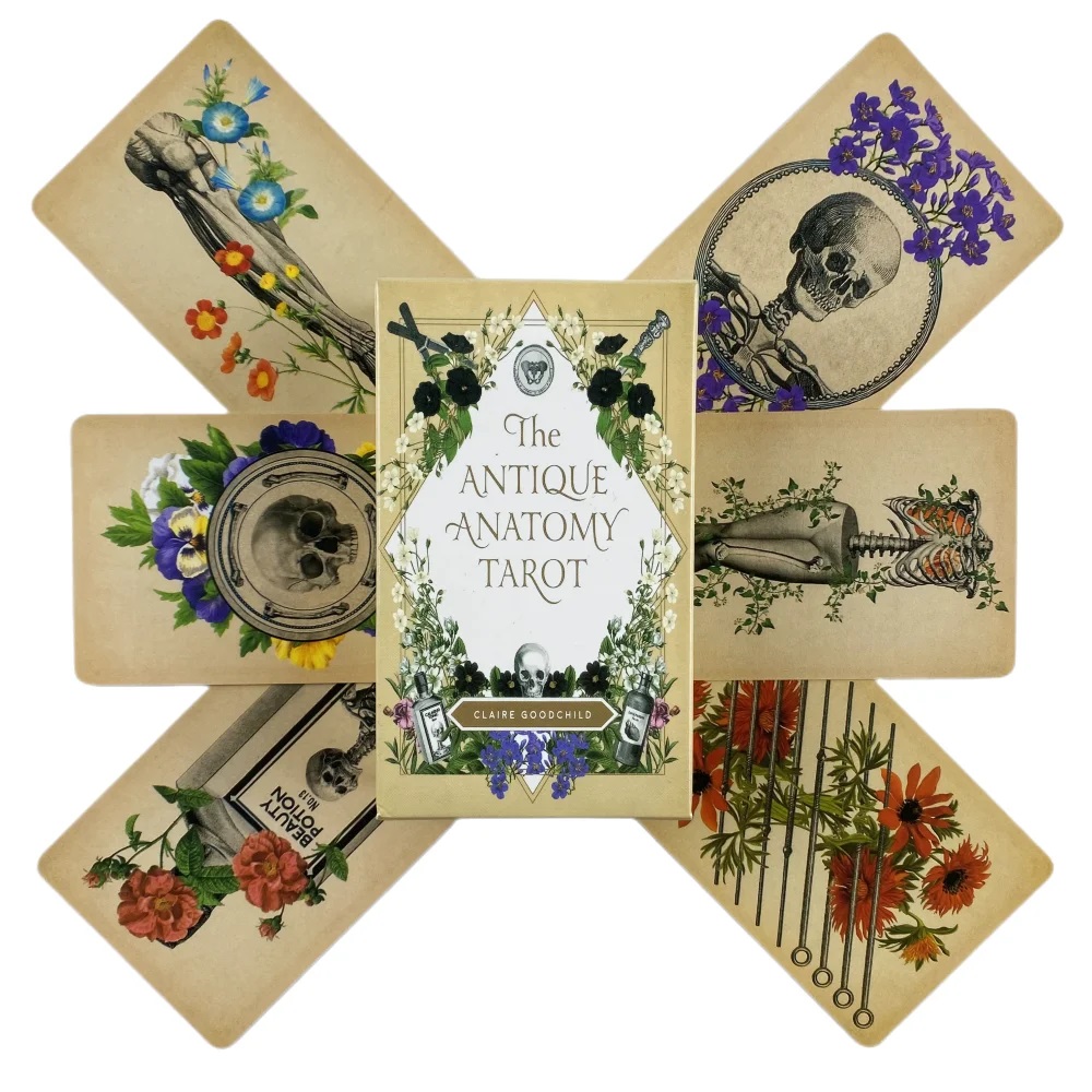 The Antique Anatomy Tarot Card - Card Game Deck review and price