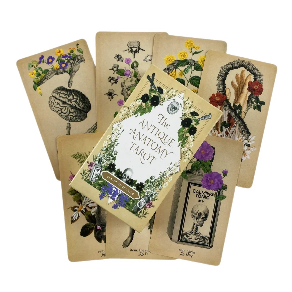 The Antique Anatomy Tarot Card - Card Game Deck review and price
