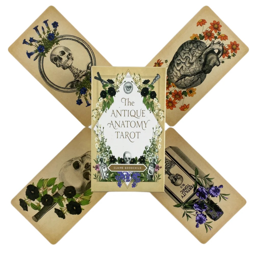 The Antique Anatomy Tarot Card - Card Game Deck review and price