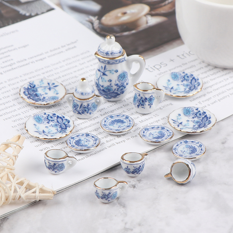 15Pcs 1:12 Miniature Porcelain - Miniature Painting Set review and price