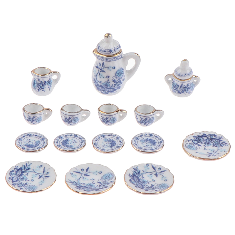 15Pcs 1:12 Miniature Porcelain - Miniature Painting Set review and price