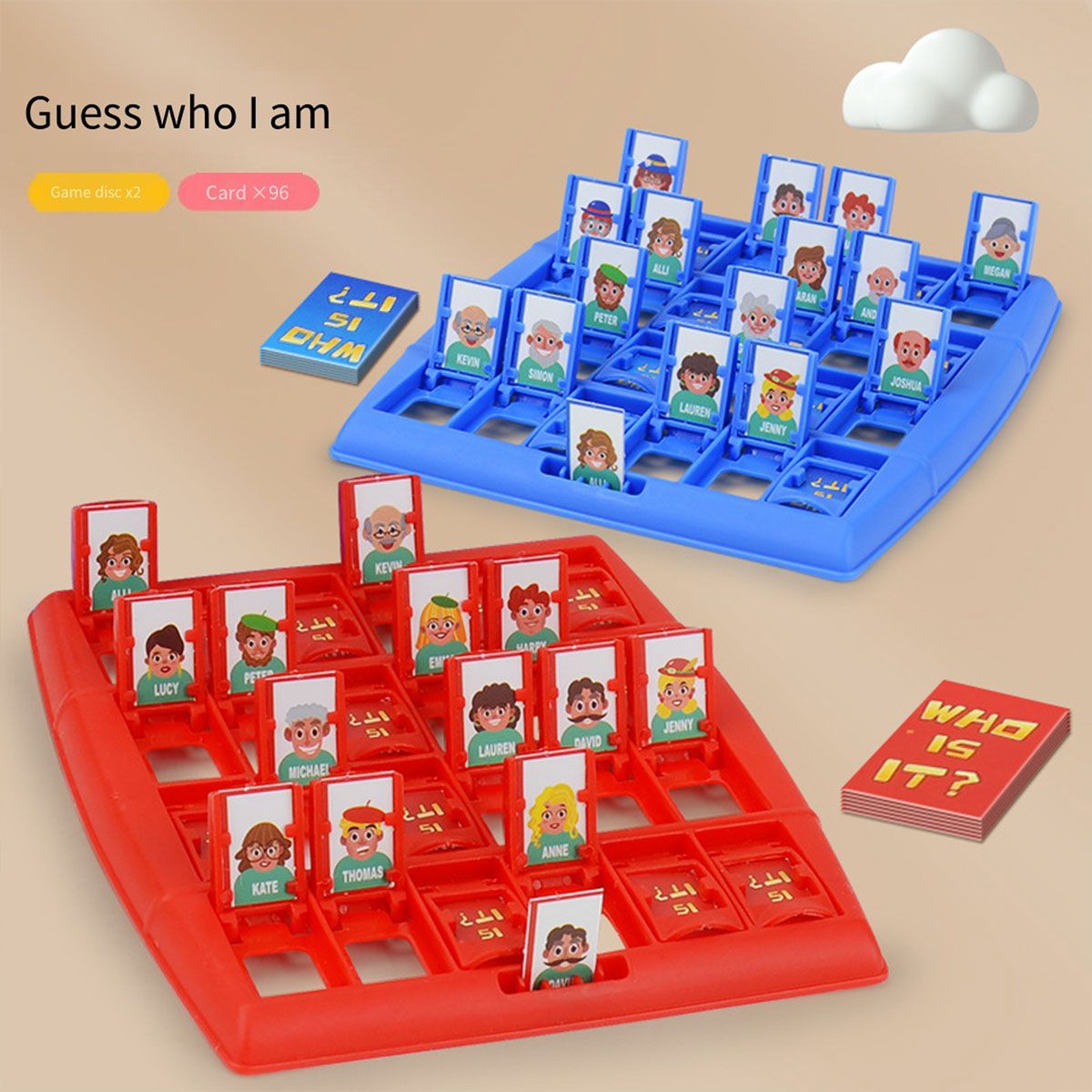 1set Guess Who I Am Party Game - Board Game Guess Who review and price