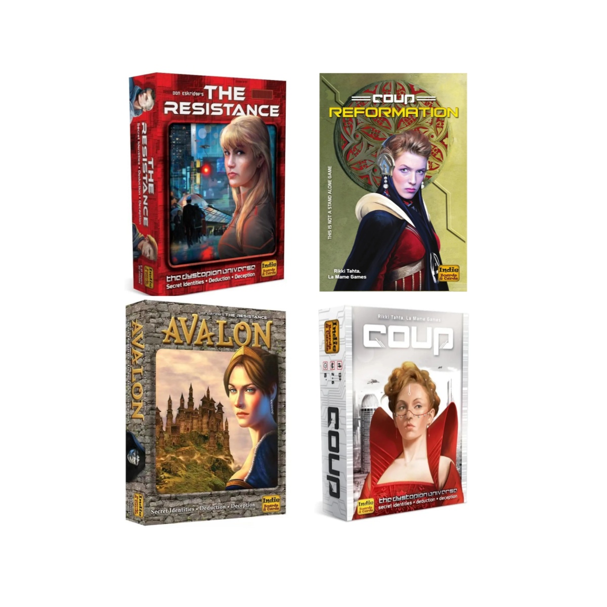 Coup Card Game | The Resistanc - Board Game Avalon review and price