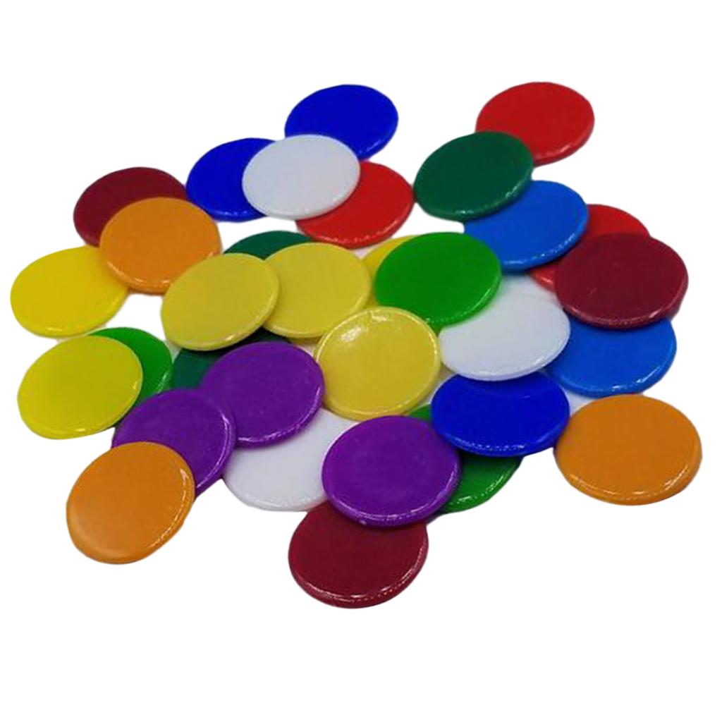 100Pcs Bingo Chips Small Count - Game Token Counter review and price