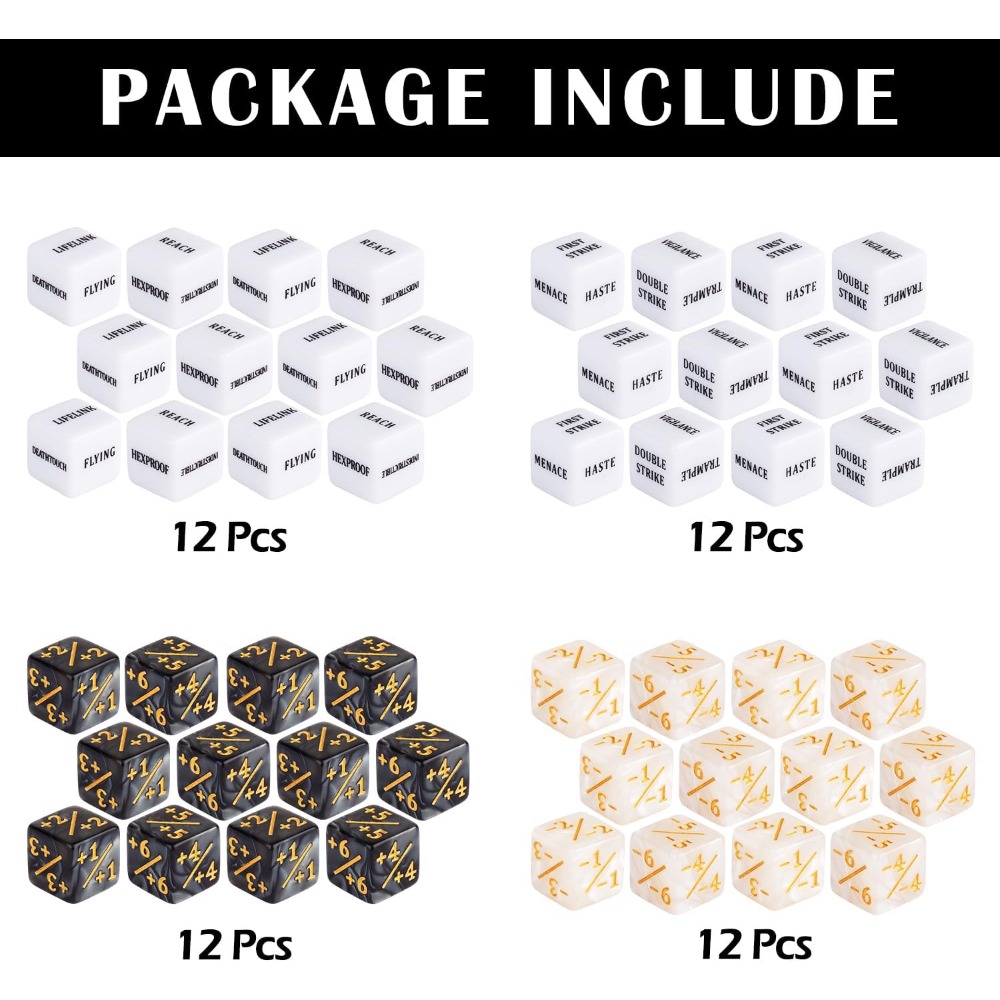 48 Pieces Counter Dice Plus On - Game Token Counter review and price