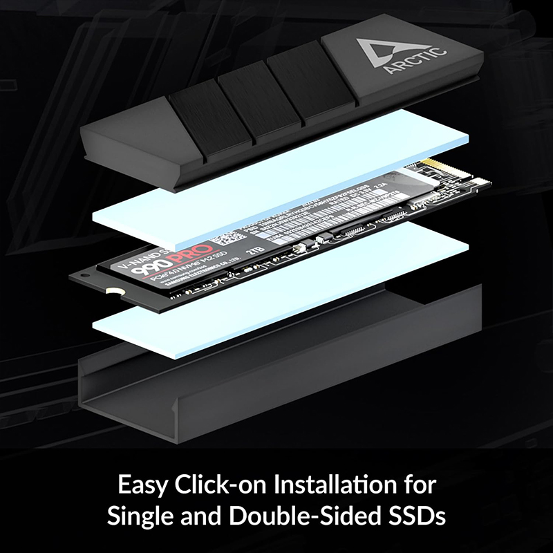 ARCTIC M2 Pro Black heatsink C - Board Game Heat review and price