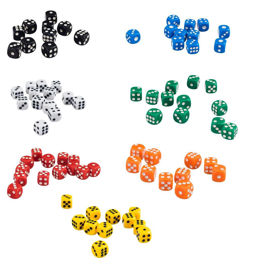 Multi-sided Acrylic Dice Assor - Board Game Roleplay review and price