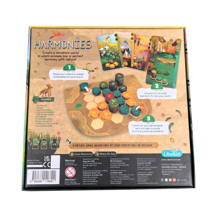Harmonies - Board Games - Crea - Board Game Horror review and price