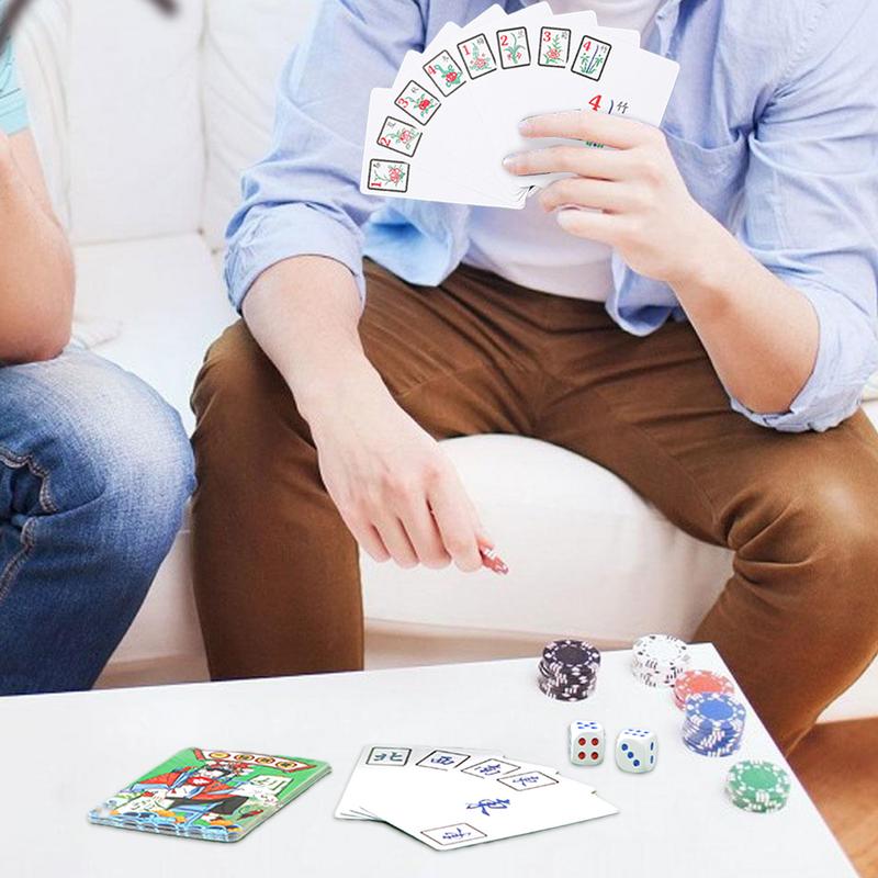 Mahjong Cards Family Game Wate - Card Game Deck review and price