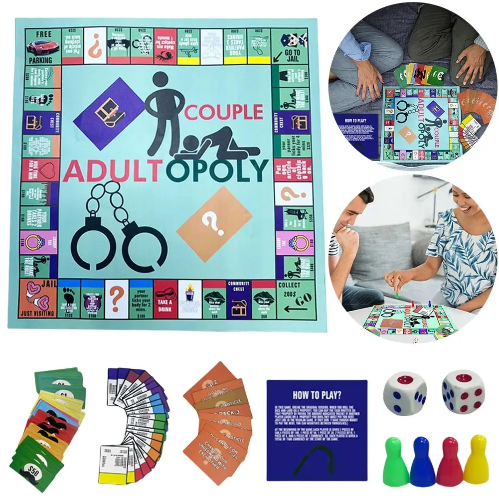 ！！Adultopoly Board Game Couple - Board Game Unmatched review and price