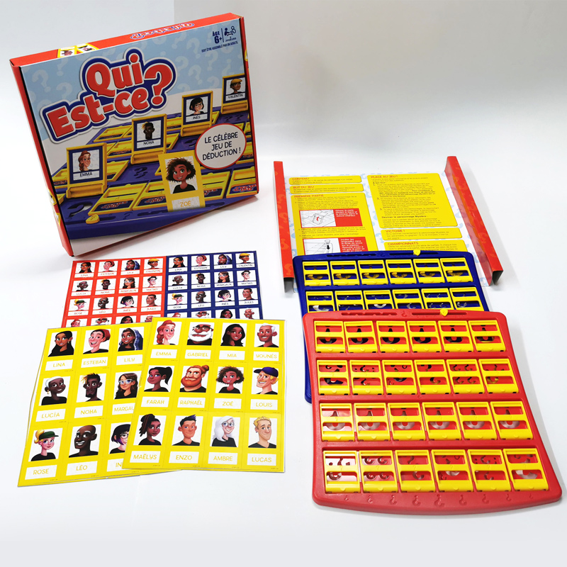 French Game Guess Who I Am Boa - Board Game Guess Who review and price