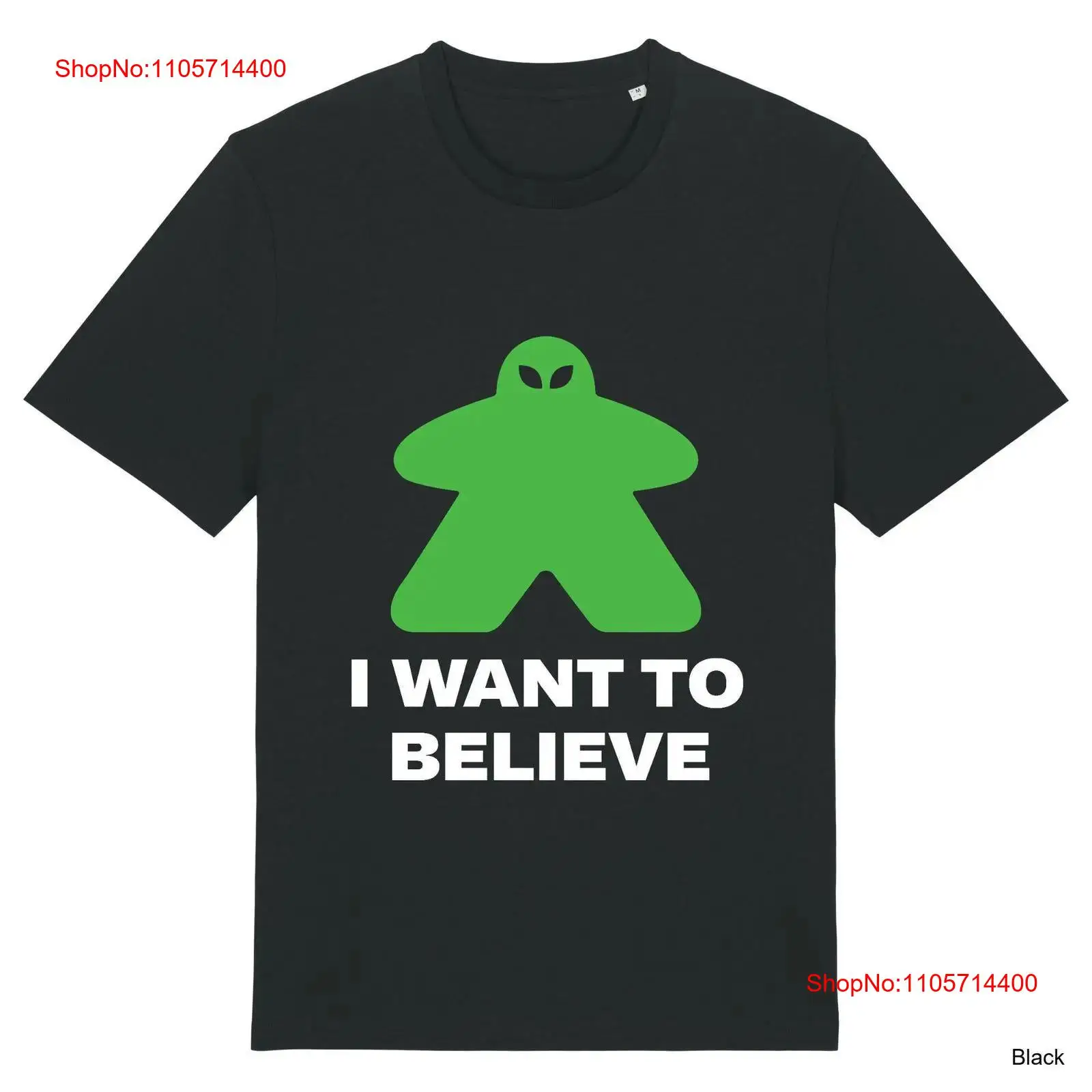 Xfiles Alien Meeple T Shirt Bo - Board Game Geek review and price