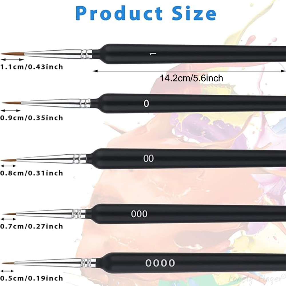5/11Pcs Paint Brushes Set, Art - Miniature Painting Set review and price