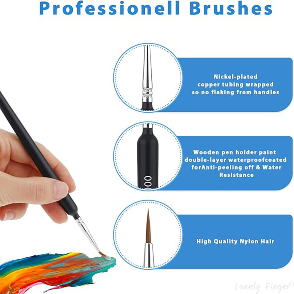 5/11Pcs Paint Brushes Set, Art - Miniature Painting Set review and price