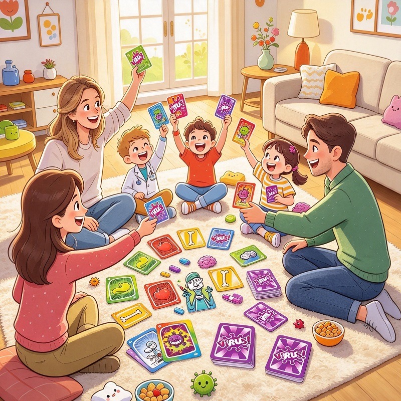 2026 Family Strategy Card Game - Board Game Heat review and price