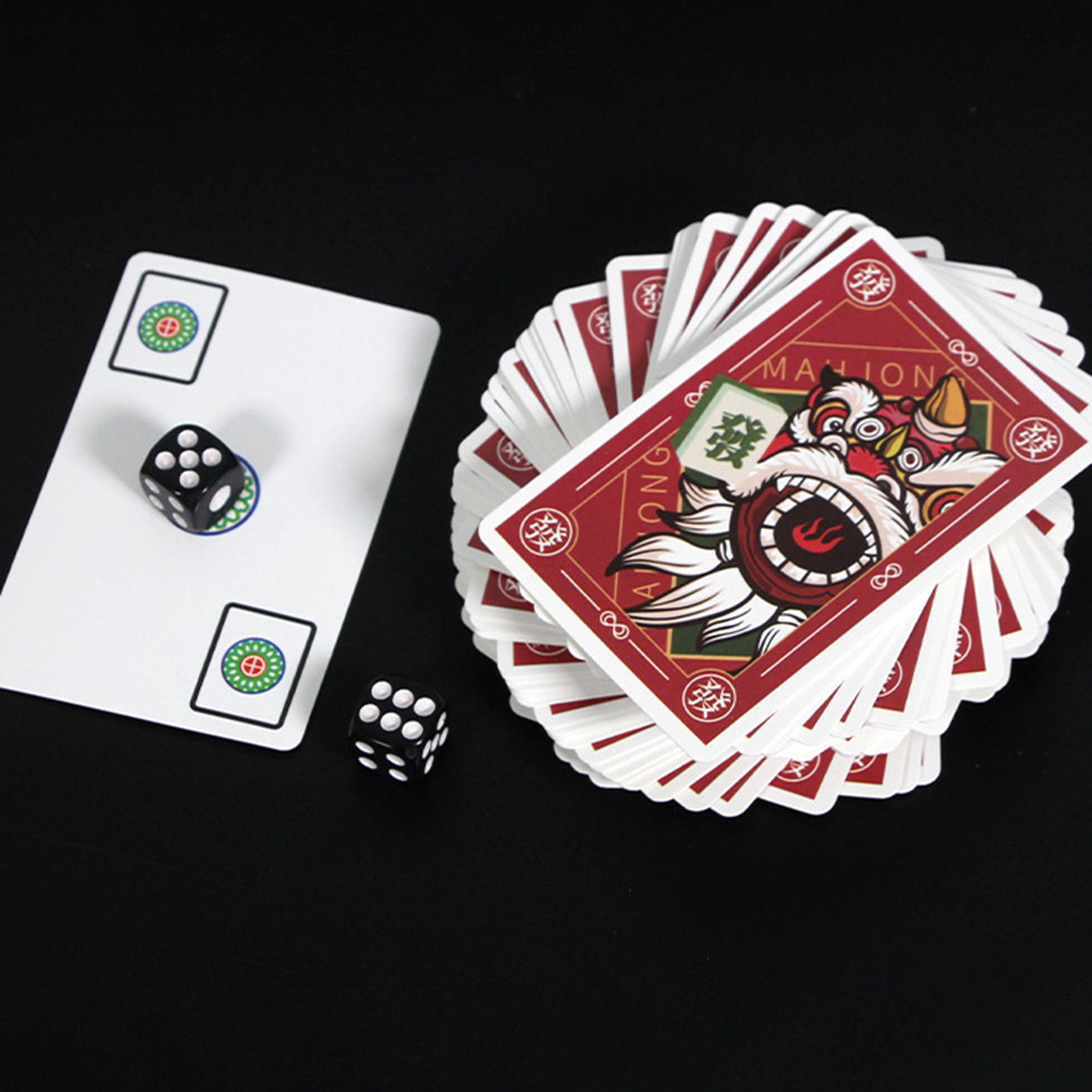 Playing Cards Mahjong Tiles Fa - Card Game Deck review and price