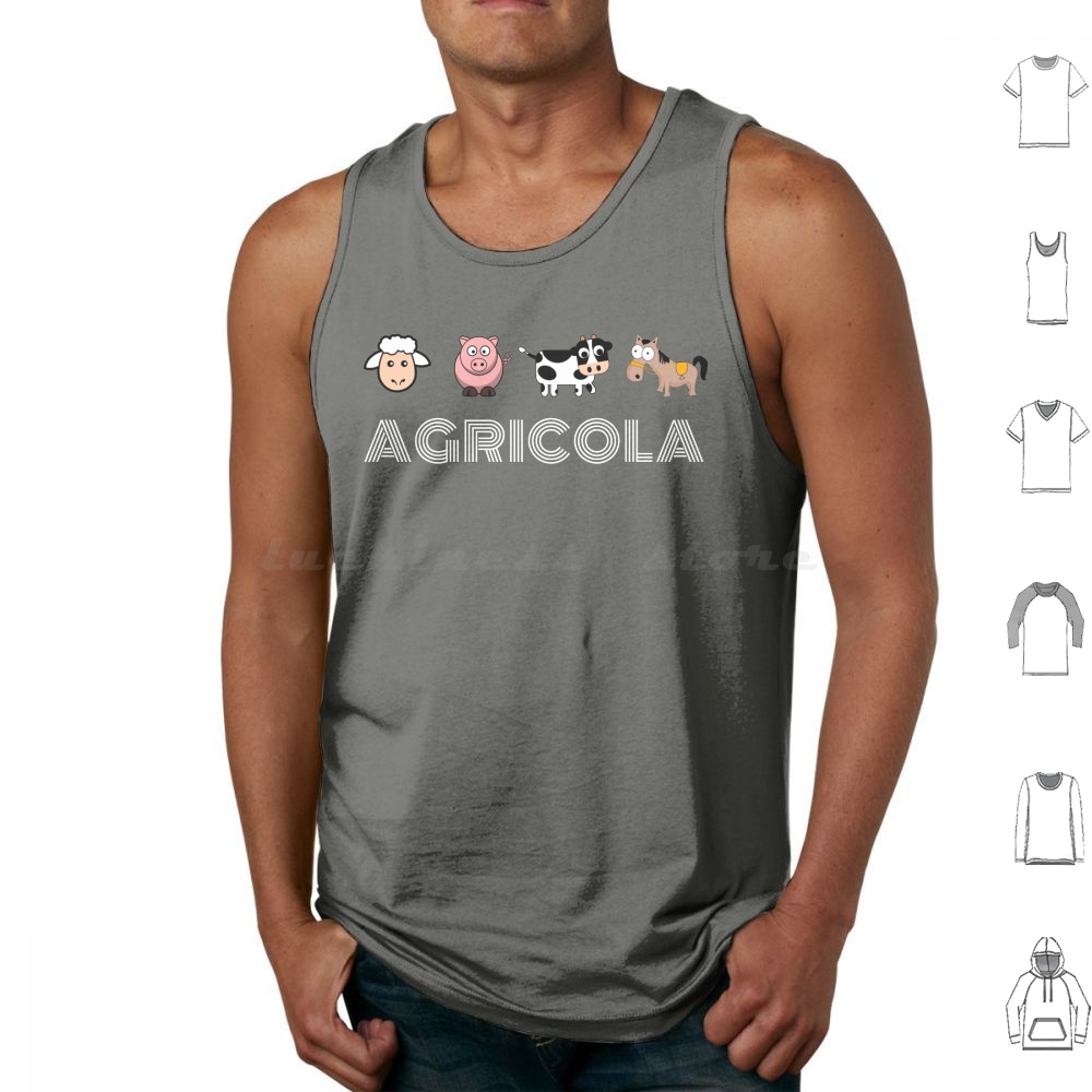 Board Game-Agricola Tank Tops  - Board Game Geek review and price