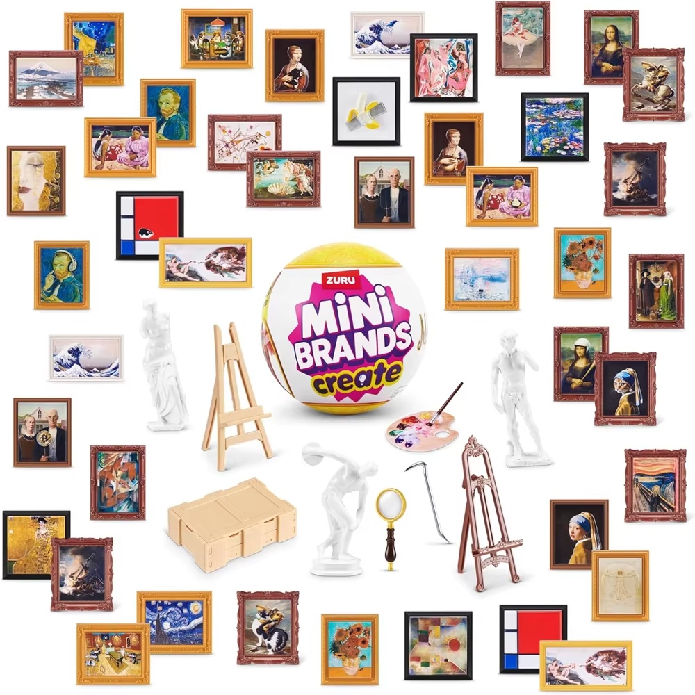 Zuru Mini Brands Create Master - Miniature Painting Set review and price