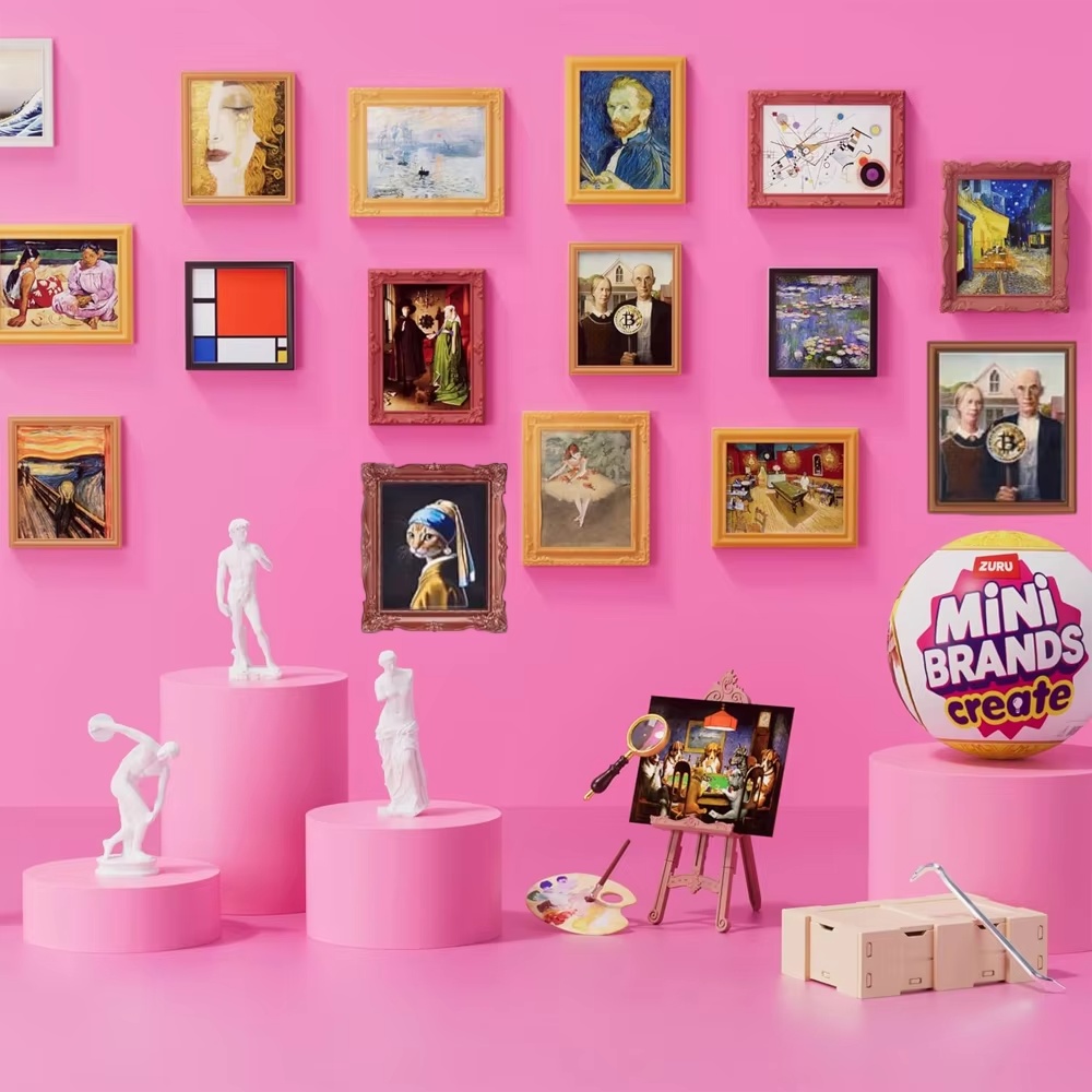 Zuru Mini Brands Create Master - Miniature Painting Set review and price