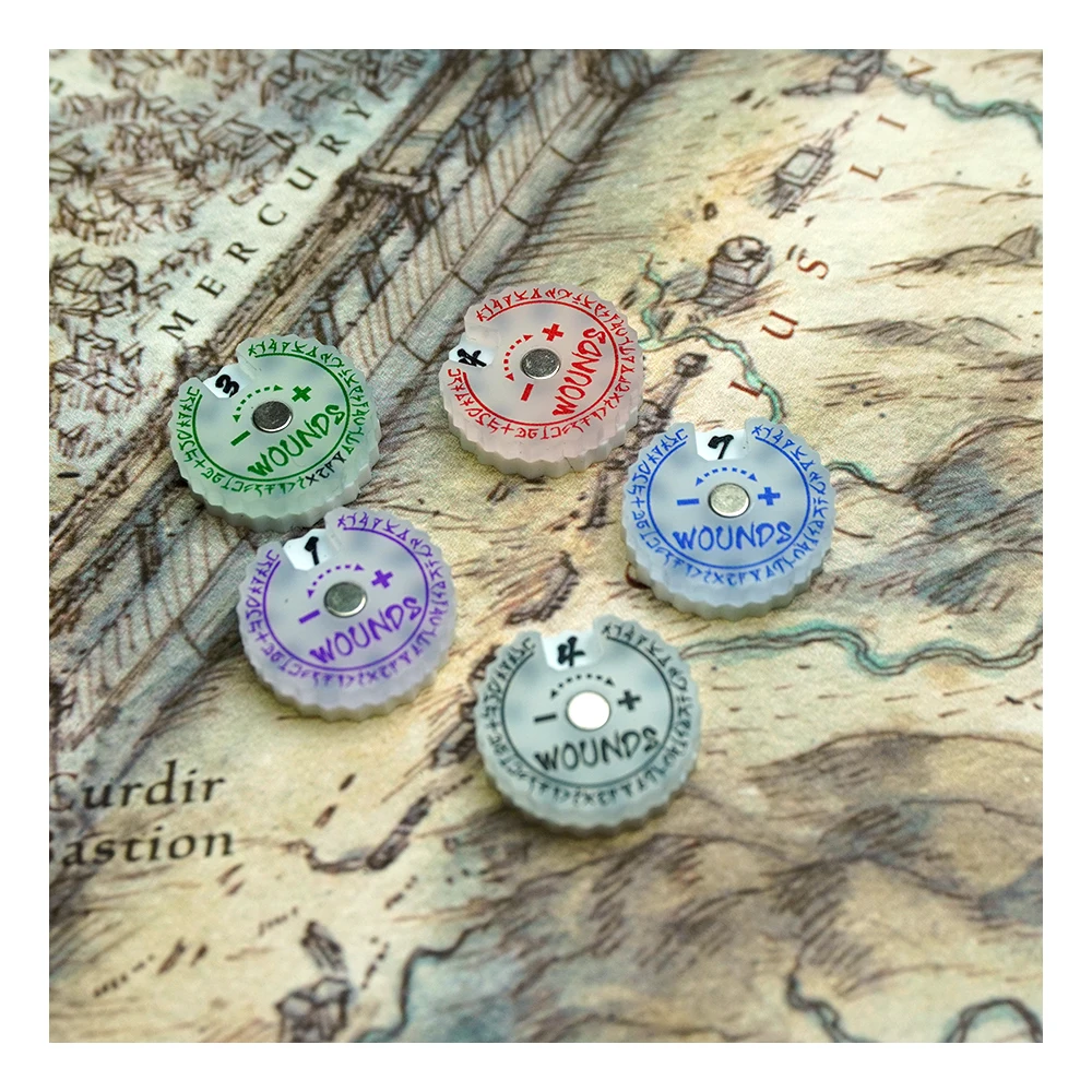 20mm Wounds Tracker 1set/ONE s - Game Token Counter review and price