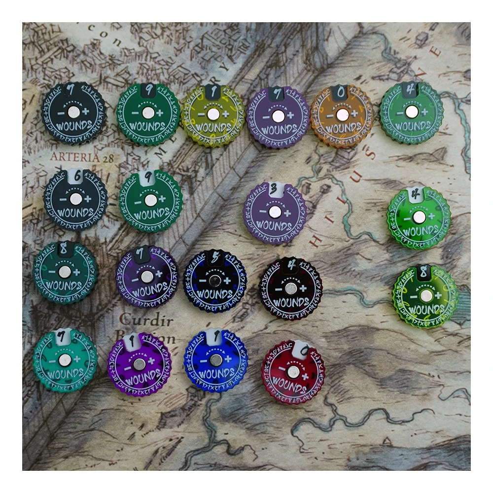 20mm Wounds Tracker 1set/ONE s - Game Token Counter review and price