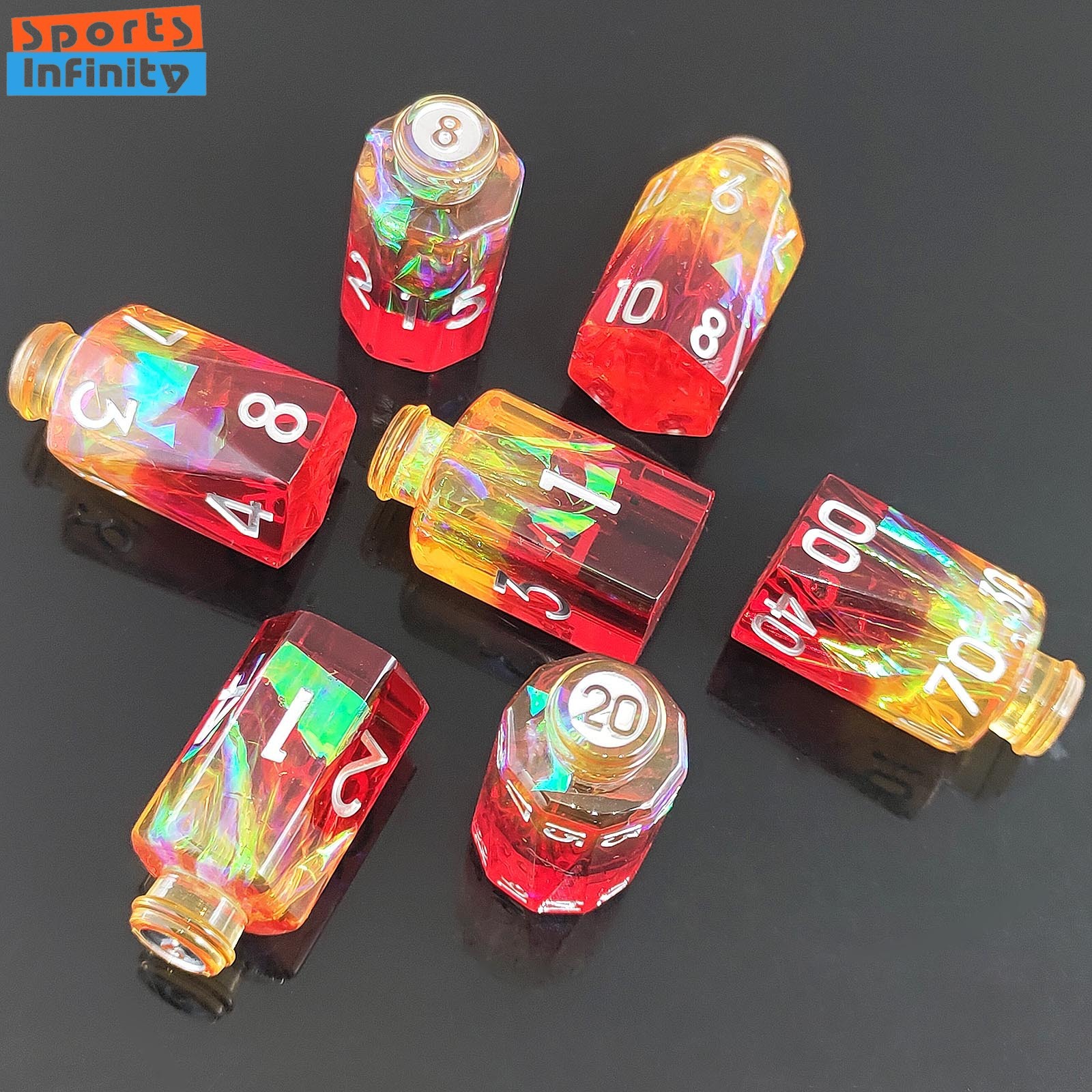 7pcs/set Resin Medicine Bottle - Board Game Roleplay review and price